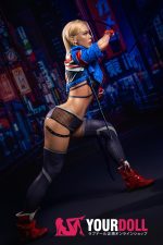 Top Fire Doll Phoenix T43 176cm Dカップ ダークブラウン肌 フルシリコン 顎機能付き 長身 外人美女 かっこいい ラブドール 新品 - 画像 (18)