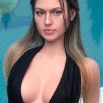 WaxDoll GE98_2 170cm Cカップ Tan肌 フルシリコン  欧米系 ラブドール