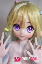 ElsaBabe 石川清美 RAD023 140cm-M ピンク肌 フルシリコン ハート目 愛嬌 ラブドール - 画像 (4)