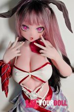 ElsaBabe 花守薫 RAD047 144cm-M ピンク肌 フルシリコン 愛嬌 八重歯 アニメ系 ラブドール - 画像 (8)