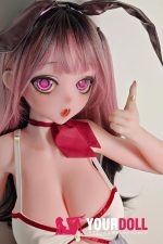 ElsaBabe 花守薫 RAD047 144cm-M ピンク肌 フルシリコン 愛嬌 八重歯 アニメ系 ラブドール - 画像 (4)