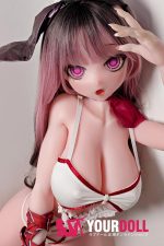 ElsaBabe 花守薫 RAD047 144cm-M ピンク肌 フルシリコン 愛嬌 八重歯 アニメ系 ラブドール - 画像 (6)