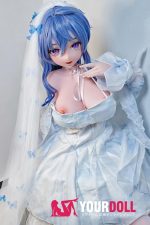 ElsaBabe 甘露寺知香 AHR011 144cm-M ピンク肌 フルシリコン 花嫁 美しい ラブドール - 画像 (11)