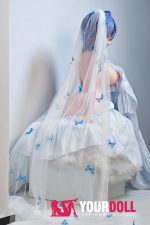 ElsaBabe 甘露寺知香 AHR011 144cm-M ピンク肌 フルシリコン 花嫁 美しい ラブドール - 画像 (13)