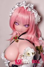 ElsaBabe 愛原未来 AHR009 148cm-L ピンク肌 フルシリコン ピンクの妖精さん エルフ耳 コスプレ系 美しい ラブドール - 画像 (2)