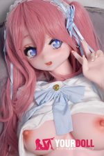 ElsaBabe 莫莉(Molly) AHR018 140cm-M ピンク肌 フルシリコン 絵師コラボ 愛嬌 はにかむ ラブドール 新品 - 画像 (6)