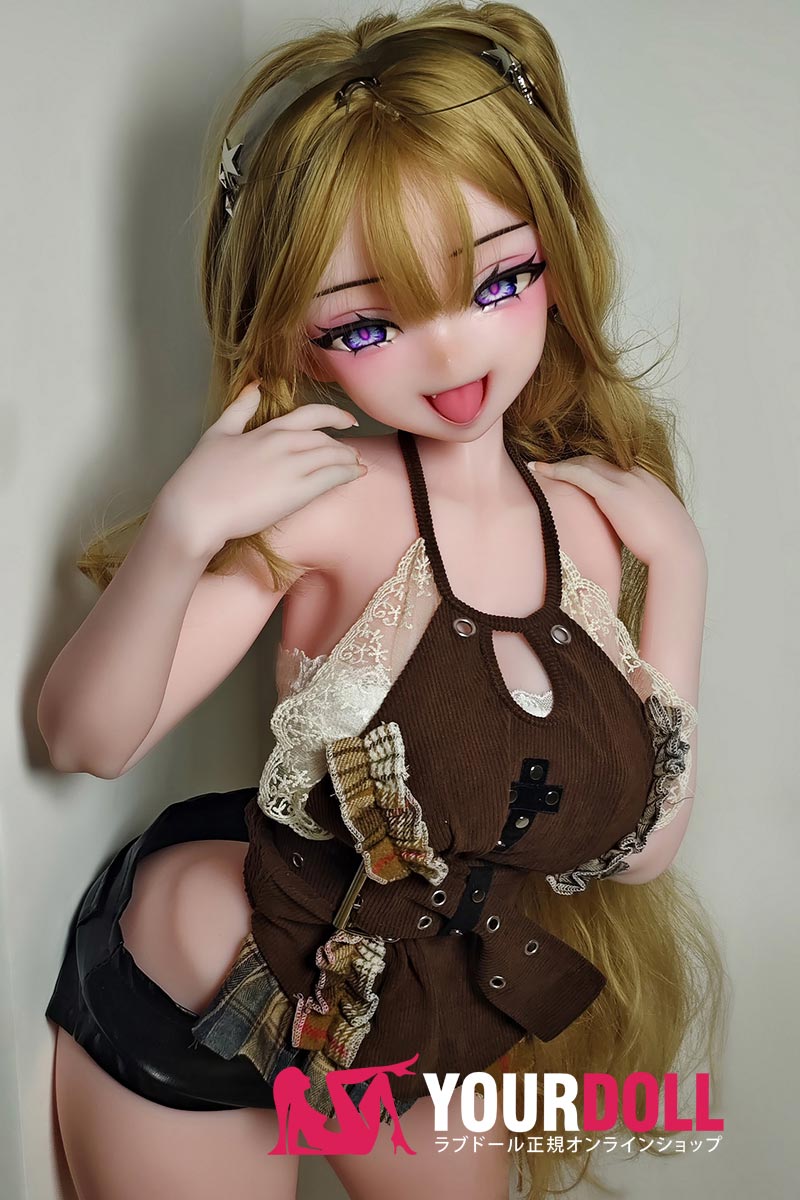 ElsaBabe 蝶野未夢 RAD041 144cm-M ピンク肌 フルシリコン エロ 意地悪 ギャル アニメ風 ラブドール - 画像 (1)