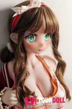ElsaBabe 清野檸檬 RAD040 140cm-M ピンク肌 フルシリコン ハート目 照れ顔 無垢 アニメ系 ラブドール - 画像 (4)