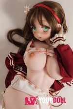 ElsaBabe 清野檸檬 RAD040 140cm-M ピンク肌 フルシリコン ハート目 照れ顔 無垢 アニメ系 ラブドール - 画像 (3)