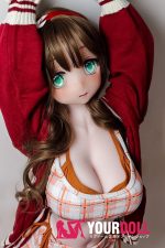 ElsaBabe 清野檸檬 RAD040 140cm-M ピンク肌 フルシリコン ハート目 照れ顔 無垢 アニメ系 ラブドール - 画像 (2)