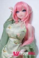 ElsaBabe 愛原未来 AHR009 148cm-L ピンク肌 フルシリコン エルフ耳 美人 アニメドール - 画像 (5)