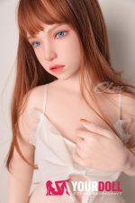 Climax Grace SiW160cm Aカップ フルシリコン 顎機能付き Cinnamon肌 等身大 CLM Ultra Series ラブドール - 画像 (6)