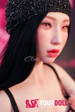 Climax Janice SiW160cm Aカップ フルシリコン 顎機能付き Cinnamon肌 アダルト 巨尻 CLM Ultra Series ラブドール - 画像 (6)
