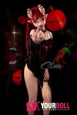 Climax Meru SiQ157cm Cカップ フルシリコン Cinnamon肌 人外 ハロウィン CLM Ultra Series ラブドール - 画像 (13)