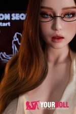 Climax Lottie SiR161cm Iカップ フルシリコン 顎機能付き Cinnamon肌 艶美 女教師 CLM Ultra Series ラブドール - 画像 (3)