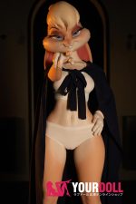 Climax Lola SiF150cm Cカップ フルシリコン Yellow肌 ケモノ ウサギ CLM Ultra Series ラブドール - 画像 (5)