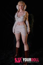 Climax Imani SiW160cm Aカップ フルシリコン 顎機能付き Cinnamon肌 外人美女 CLM Ultra Series ラブドール - 画像 (6)