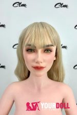 Climax Imani SiW160cm Aカップ フルシリコン 顎機能付き Cinnamon肌 外人美女 CLM Ultra Series ラブドール - 画像 (12)
