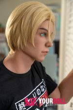 Doll Forever Devon 170cm S-TPE製 ペニス選択可 腹筋割れ 外人 ブロンド 男性型ラブドール - 画像 (5)