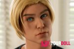 Doll Forever Devon 170cm S-TPE製 ペニス選択可 腹筋割れ 外人 ブロンド 男性型ラブドール - 画像 (25)
