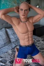 Doll Forever Grant 170cm S-TPE製 ペニス選択可 腹筋割れ 偉丈夫 男性型ラブドール - 画像 (8)