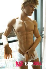 Doll Forever Lucas 170cm S-TPE製 ペニス選択可 腹筋割れ 男性型ラブドール - 画像 (2)