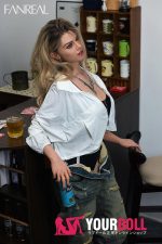 Fanreal Maria 168cm Fカップ 35kg Tan肌 フルシリコン 顎機能追加可 巨乳 熟女 欧米系 長身 ラブドール - 画像 (11)