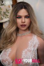 Fanreal T95 Carlee 95cm Gカップ Tan肌 シリコン製 ヘッド選択可 トルソー 欧米系 熟女 アダルト 半身ラブドール - 画像 (8)