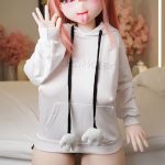 IROKEBIJIN Aisa 120cm-ぽっちゃり Kカップ S-TPE製 ボディ選択可  White肌 舌出し エッチ メスガキ ハート目 ラブドール