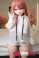 IROKEBIJIN Aisa 120cm-ぽっちゃり Kカップ S-TPE製 ボディ選択可  White肌 舌出し エッチ メスガキ ハート目 ラブドール