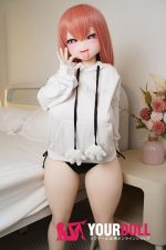 IROKEBIJIN Aisa 120cm-ぽっちゃり Kカップ S-TPE製 ボディ選択可  White肌 舌出し エッチ メスガキ ハート目 ラブドール - 画像 (12)