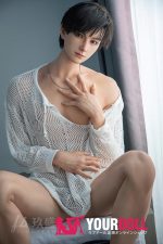 JiuShengDoll Gavin #2M 180cm(軽量化) ノーマル肌 フルシリコン かっこいい 腹筋割れ イケメン 男性型ラブドール - 画像 (6)