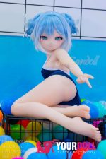 WM Dolls 奶糖 #S003 85cm(公式採寸) 7.5kg ビニール製ヘッド+TPE製ボディ ノーマル肌 目が星 フィギュア 新品 - 画像 (6)