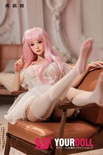 Minouva 美由(miyo) 75cm フルシリコン 1穴あり BJD人形 美しい 同じ服購入可 フィギュア - 画像 (10)