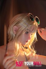 MLW Yuki(柚希) #13 150cm Dカップ シリコンヘッド+TPEボディ ナチュラル肌 金髪碧眼 美乳 ラブドール - 画像 (8)