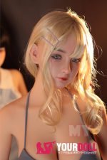 MLW Yuki(柚希) #13 150cm Dカップ シリコンヘッド+TPEボディ ナチュラル肌 金髪碧眼 美乳 ラブドール - 画像 (2)