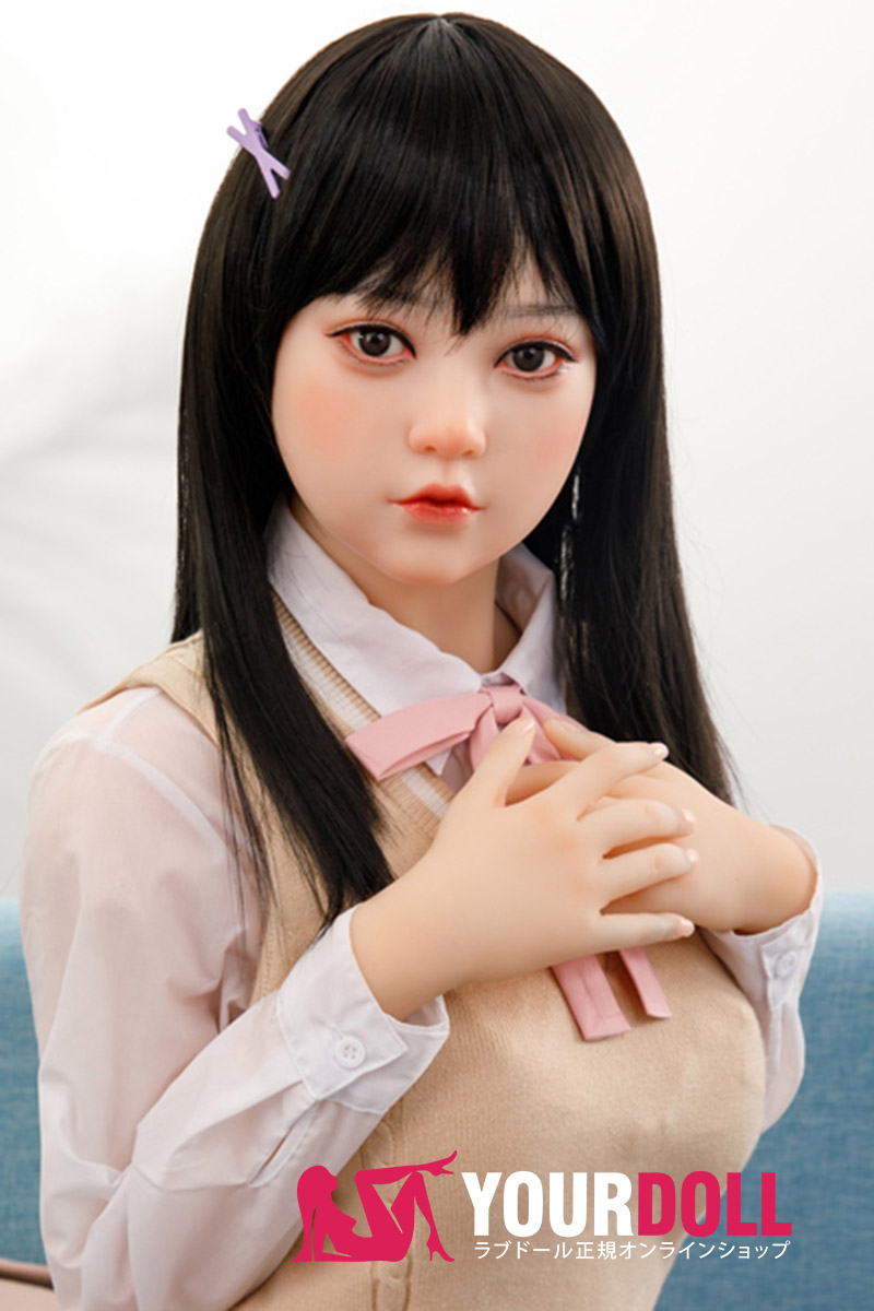 MLW Mei(芽依) #49 145cm Bカップ シリコンヘッド+TPEボディ ナチュラル肌 制服姿 ラブドール - 画像 (1)