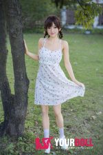 MLW Rena(玲奈) #24 148cm Bカップ シリコンヘッド+TPEボディ ナチュラル肌 清楚可憐 愛嬌 無垢 ラブドール - 画像 (17)