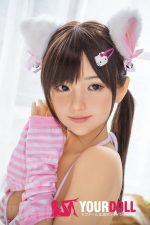 MLW Rena(玲奈) #24 148cm Bカップ シリコンヘッド+TPEボディ ナチュラル肌 猫系彼女 ラブドール - 画像 (3)