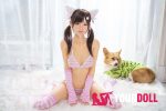 MLW Rena(玲奈) #24 148cm Bカップ シリコンヘッド+TPEボディ ナチュラル肌 猫系彼女 ラブドール - 画像 (16)