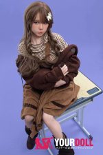 MLW Yuna(結菜) #7 148cm Bカップ フルシリコン ナチュラル肌 小動物系 未熟 無垢 ラブドール - 画像 (11)