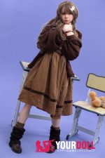 MLW Yuna(結菜) #7 148cm Bカップ フルシリコン ナチュラル肌 小動物系 未熟 無垢 ラブドール - 画像 (12)