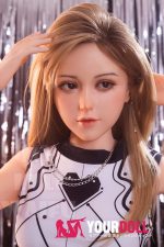 MLW Arisa(亜梨沙) #8 148cm Bカップ シリコンヘッド+TPEボディ ナチュラル肌 エロ ラブドール - 画像 (3)