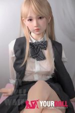 MLW Haruki(陽葵) #18 150cm Cカップ シリコンヘッド+TPEボディ ナチュラル肌 楚々 制服姿 ラブドール - 画像 (8)