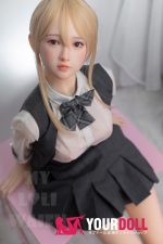 MLW Haruki(陽葵) #18 150cm Cカップ シリコンヘッド+TPEボディ ナチュラル肌 楚々 制服姿 ラブドール - 画像 (5)