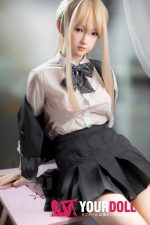 MLW Haruki(陽葵) #18 150cm Cカップ シリコンヘッド+TPEボディ ナチュラル肌 楚々 制服姿 ラブドール - 画像 (10)