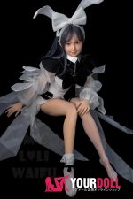 MLW Rena(玲奈) #24 148cm Bカップ シリコンヘッド+TPEボディ ナチュラル肌 愛嬌 ラブドール - 画像 (27)