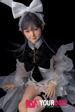 MLW Rena(玲奈) #24 148cm Bカップ シリコンヘッド+TPEボディ ナチュラル肌 愛嬌 ラブドール - 画像 (13)