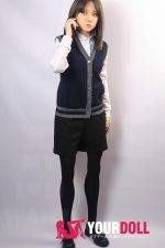 MLW Yuna(結菜) #7 148cm Bカップ フルシリコン ナチュラル肌 クール系 クマメイク ラブドール - 画像 (5)