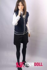 MLW Yuna(結菜) #7 148cm Bカップ フルシリコン ナチュラル肌 クール系 クマメイク ラブドール - 画像 (4)